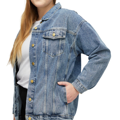 Stay In Spirit Women's Denim Jacket - Stay In Spirit Shop