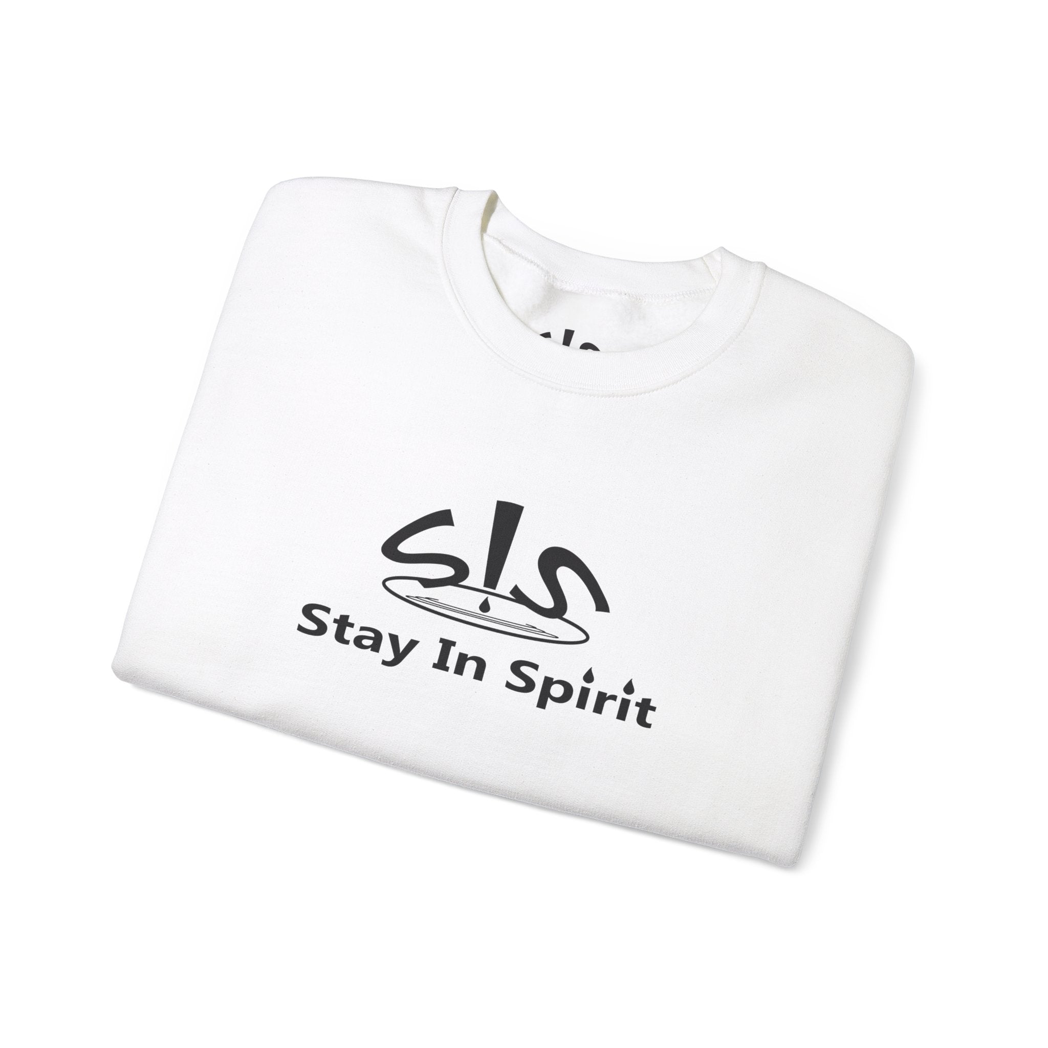 Stay In Spirit Logo (Black) Unisex Heavy Blend™ Crewneck Sweatshirt - Stay In Spirit Shop