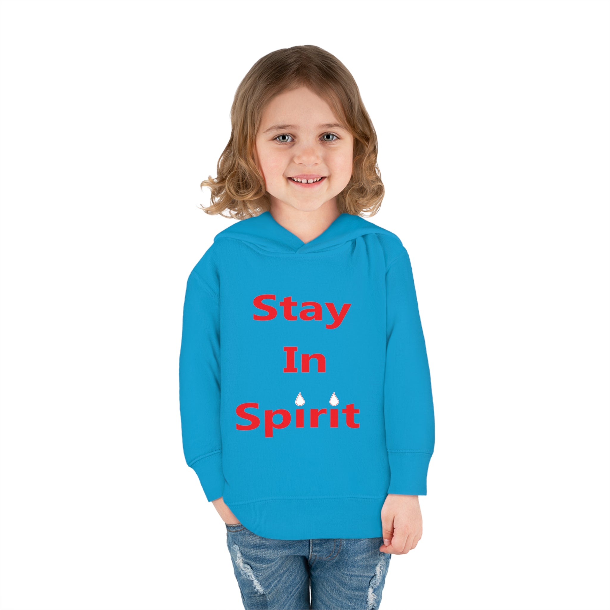 Stay In Spirit Toddler Pullover Fleece Hoodie - Stay In Spirit Shop