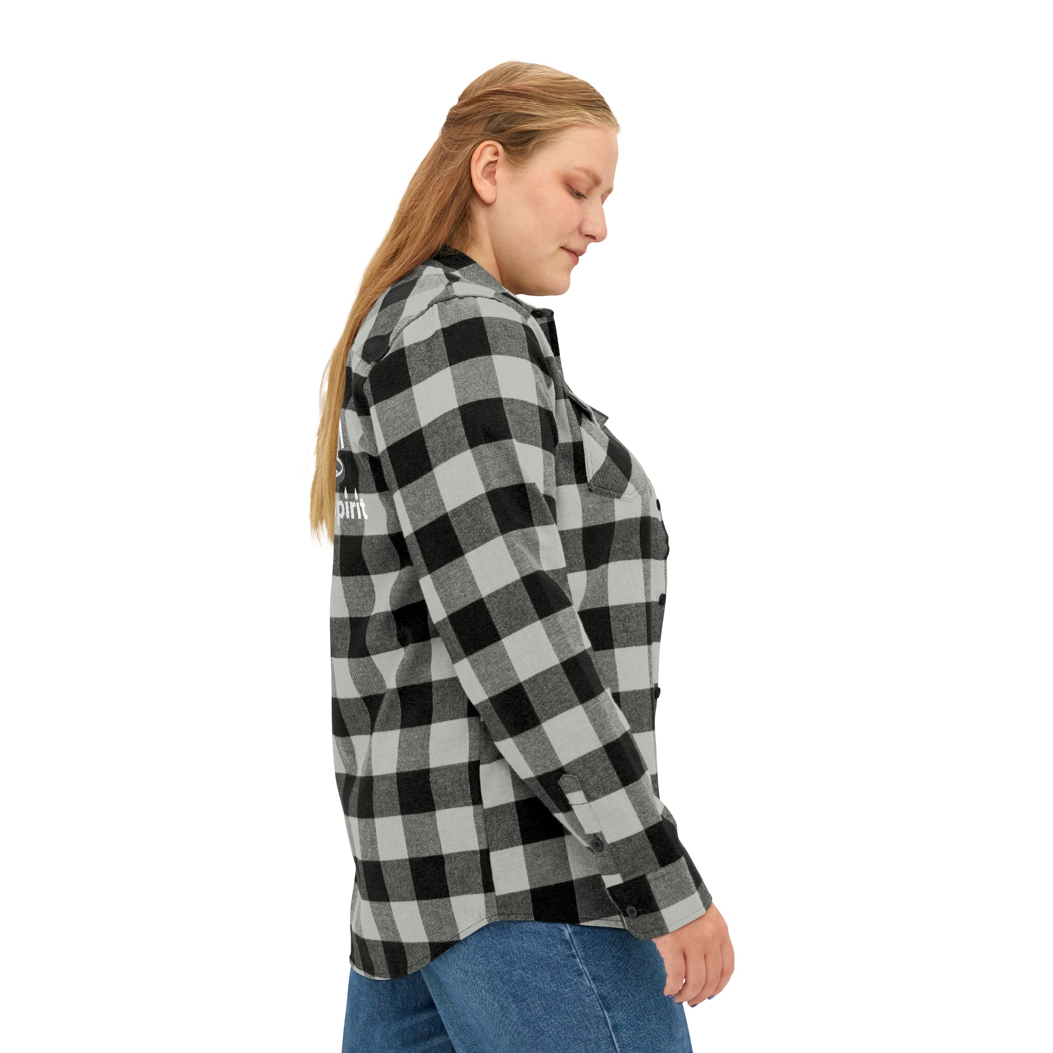 Stay In Spirit Unisex Flannel Shirt - Stay In Spirit Shop