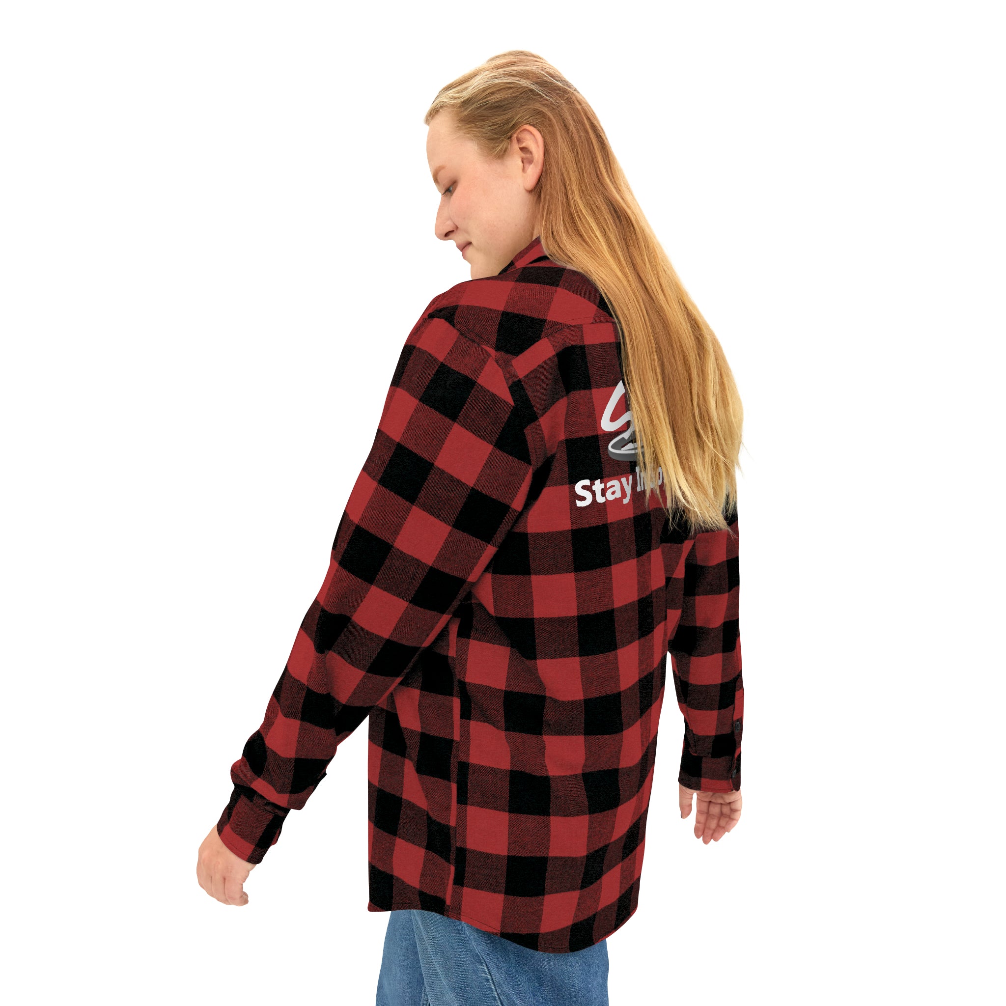 Stay In Spirit Unisex Flannel Shirt - Stay In Spirit Shop