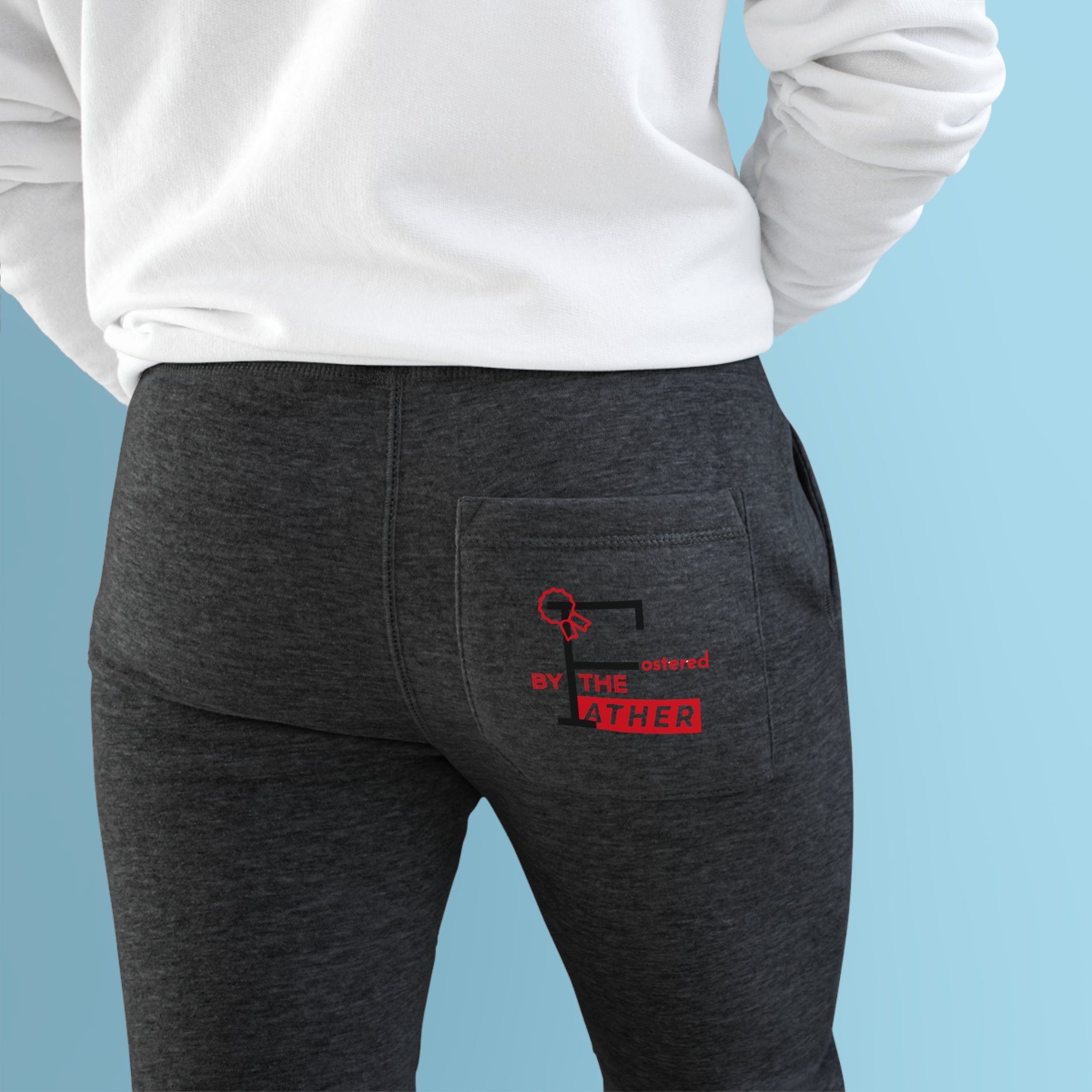 Fostered by the Father Unisex Fleece Joggers - Stay In Spirit Shop