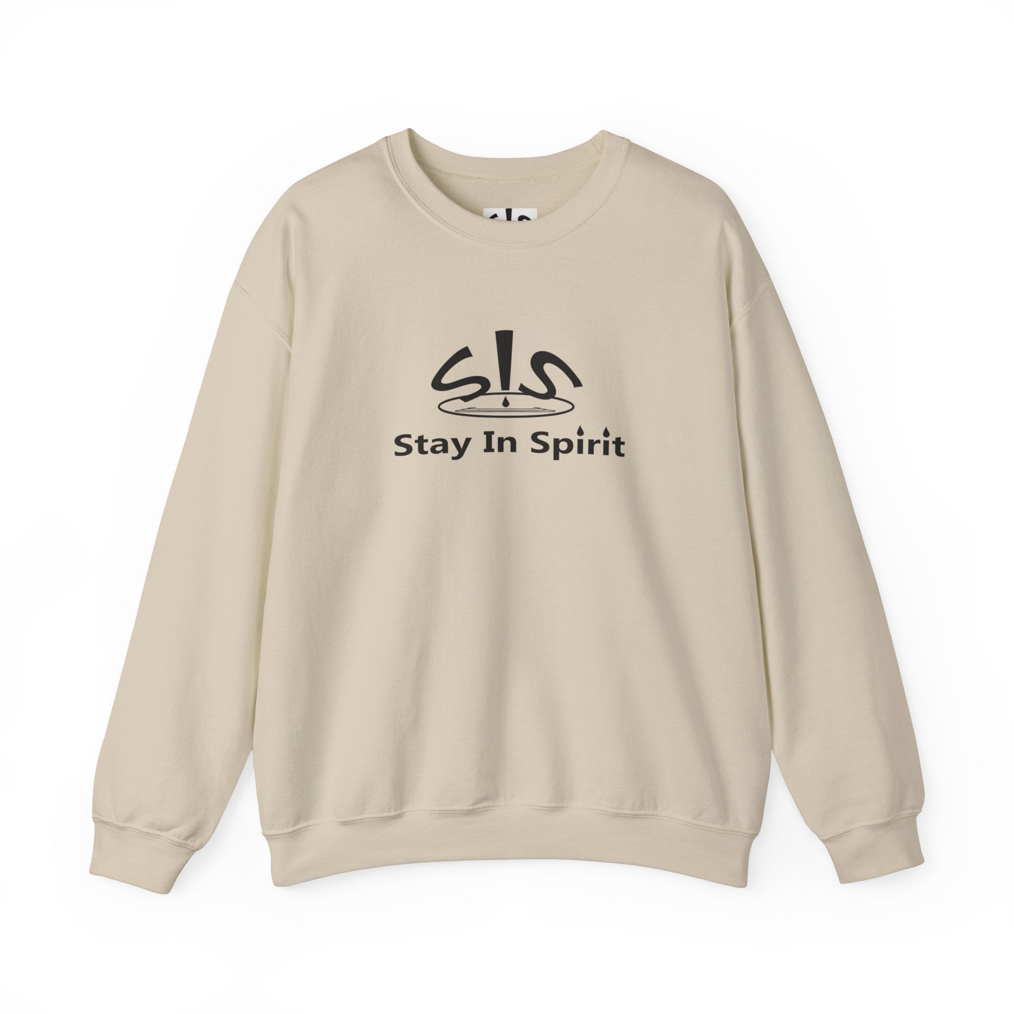 Stay In Spirit Logo (Black) Unisex Heavy Blend™ Crewneck Sweatshirt - Stay In Spirit Shop