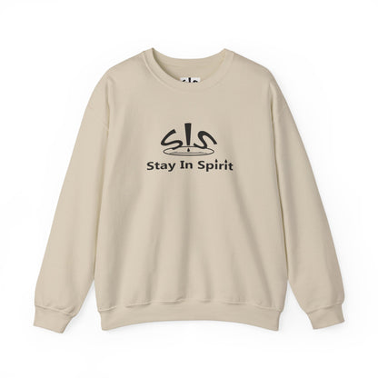 Stay In Spirit Logo (Black) Unisex Heavy Blend™ Crewneck Sweatshirt - Stay In Spirit Shop