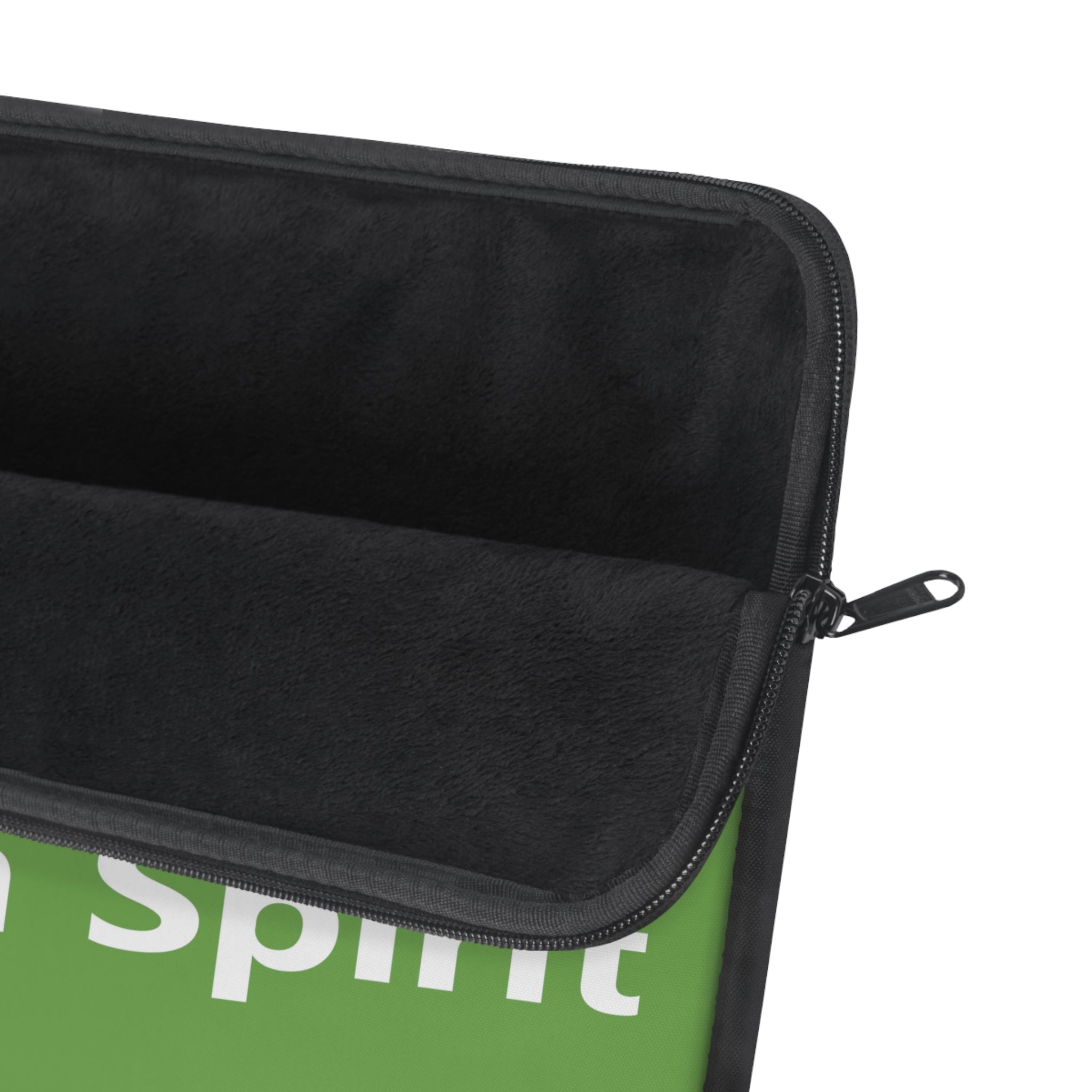 Green Stay In Spirit Laptop Sleeve - Stay In Spirit Shop