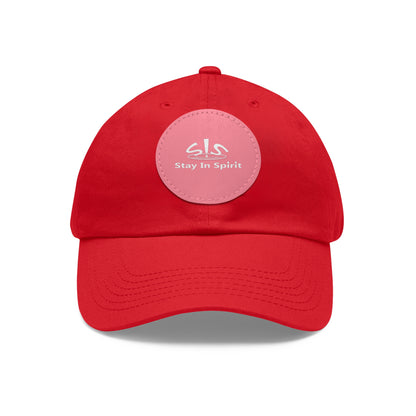 Stay In Spirit Dad Hat with Leather Round Patch