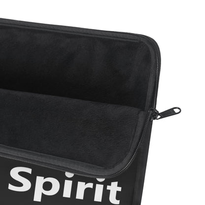 Black Stay In Spirit Laptop Sleeve - Stay In Spirit Shop