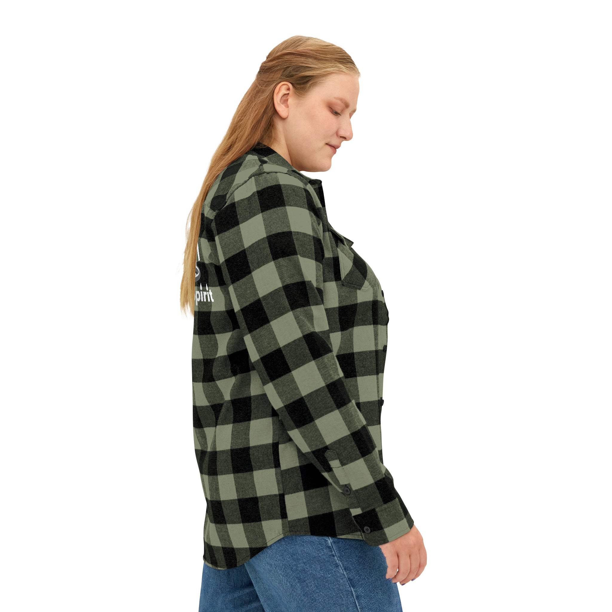 Stay In Spirit Unisex Flannel Shirt - Stay In Spirit Shop