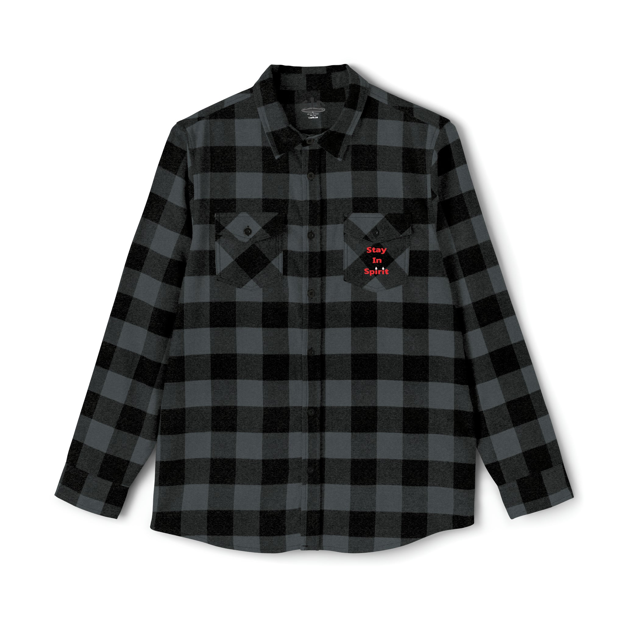 Stay In Spirit Unisex Flannel Shirt - Stay In Spirit Shop