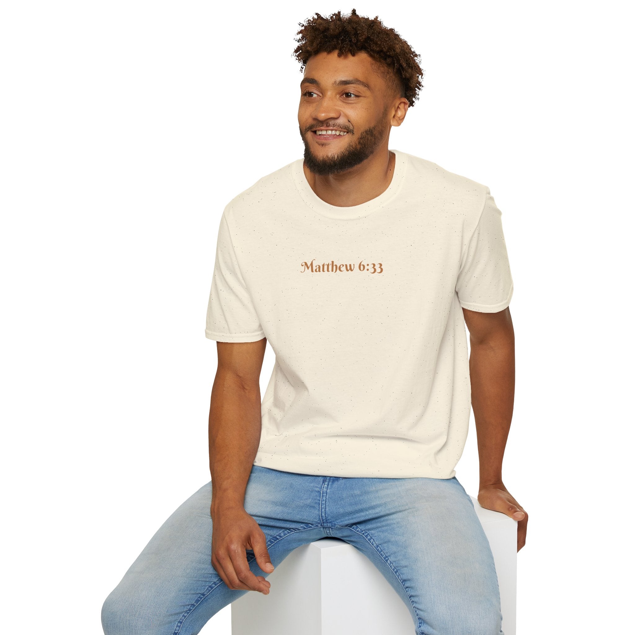 Seek First (Color) Unisex Softstyle T-Shirt