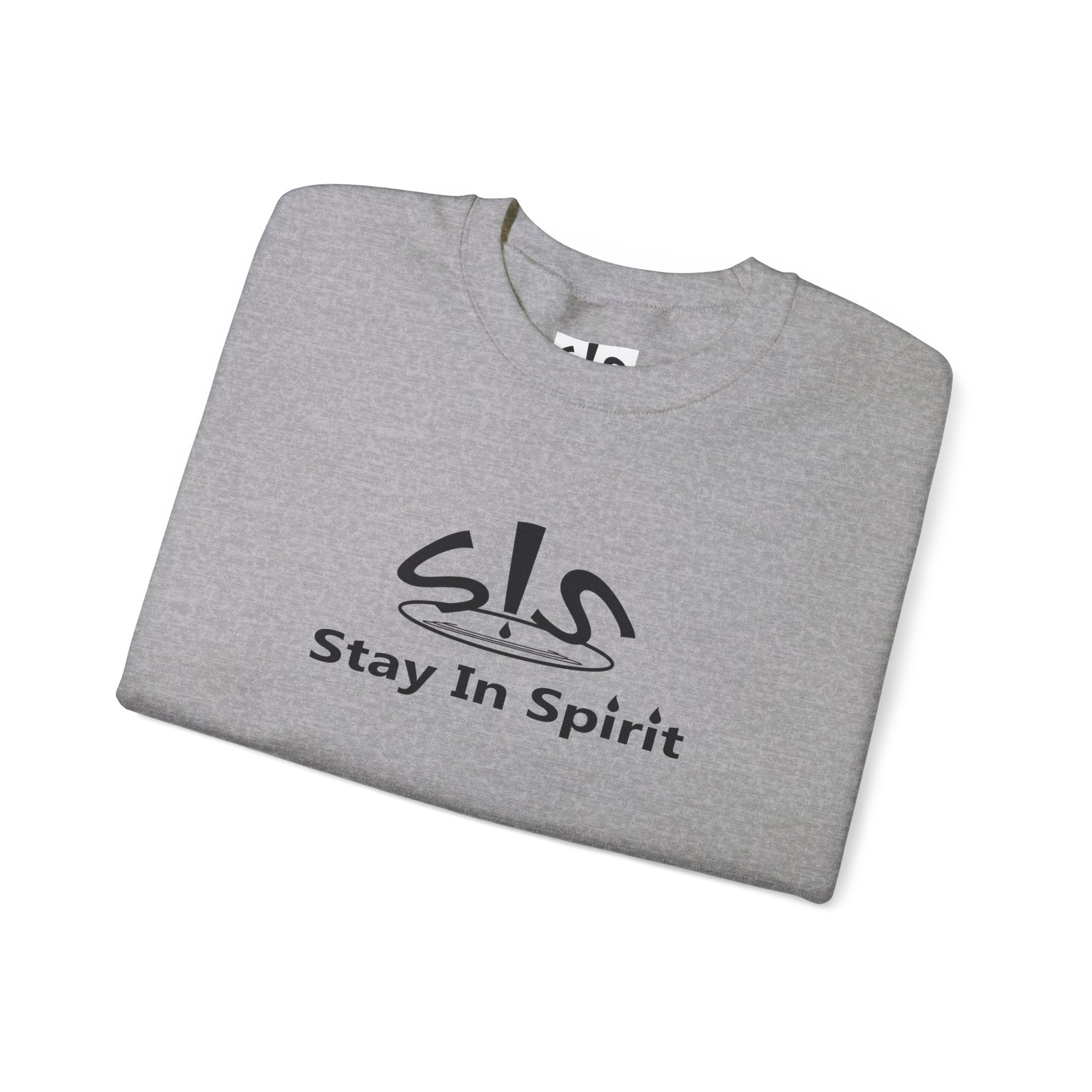 Stay In Spirit Logo (Black) Unisex Heavy Blend™ Crewneck Sweatshirt - Stay In Spirit Shop