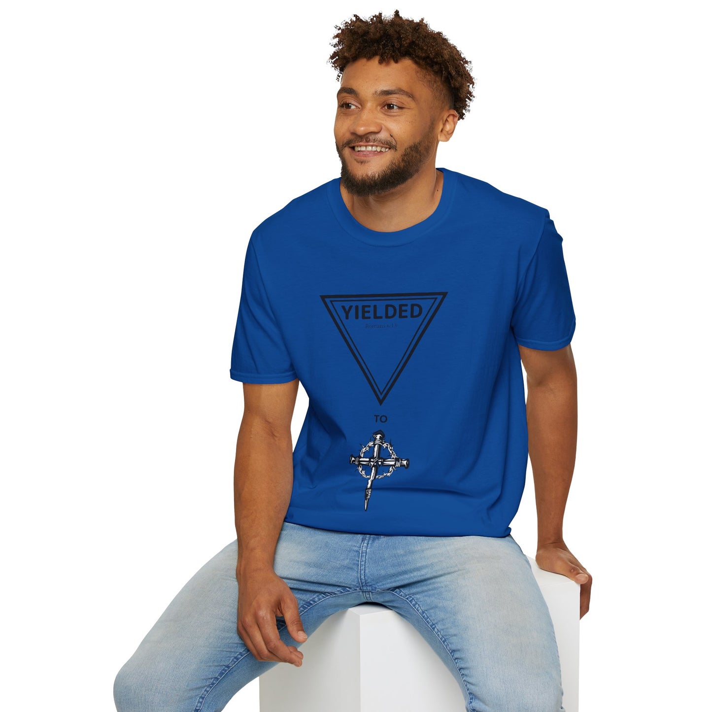 Yielded To... Unisex Softstyle T-Shirt - Stay In Spirit Shop
