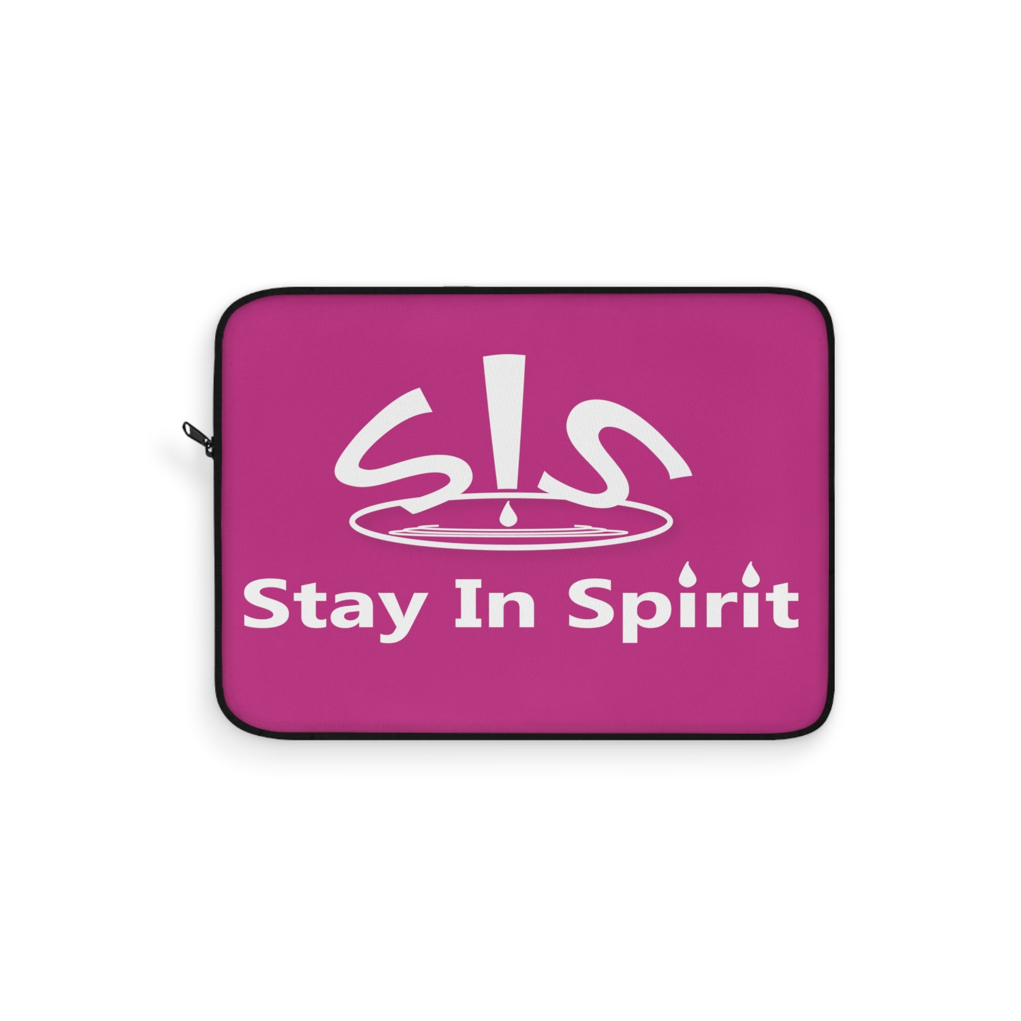 Hot Pink Stay In Spirit Laptop Sleeve - Stay In Spirit Shop