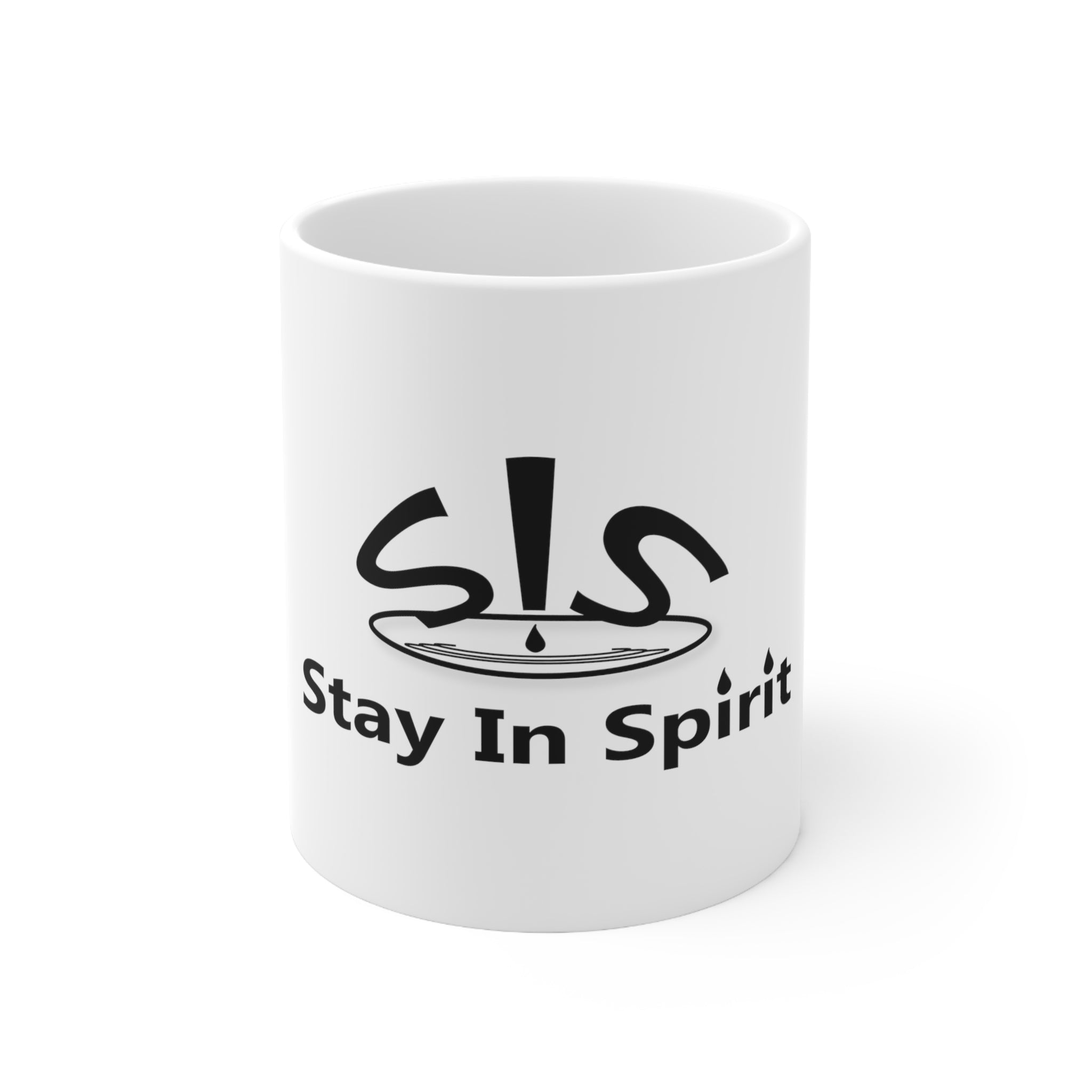 Stay In Spirit Ceramic Mug 11oz - Stay In Spirit Shop