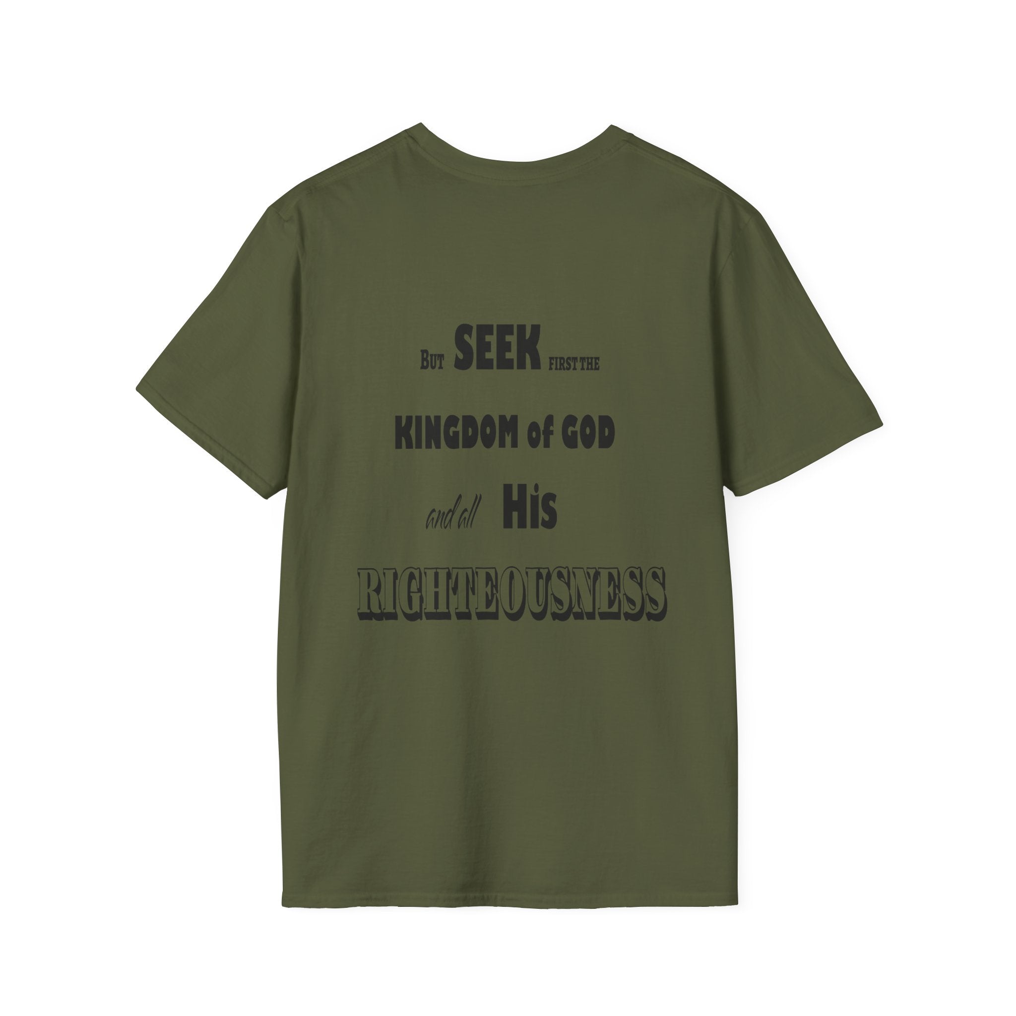 Seek First Unisex Softstyle T-Shirt - Stay In Spirit Shop