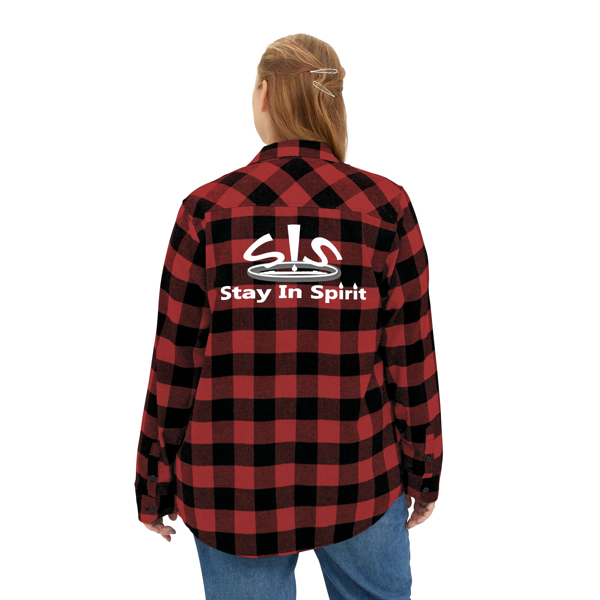 Stay In Spirit Unisex Flannel Shirt - Stay In Spirit Shop