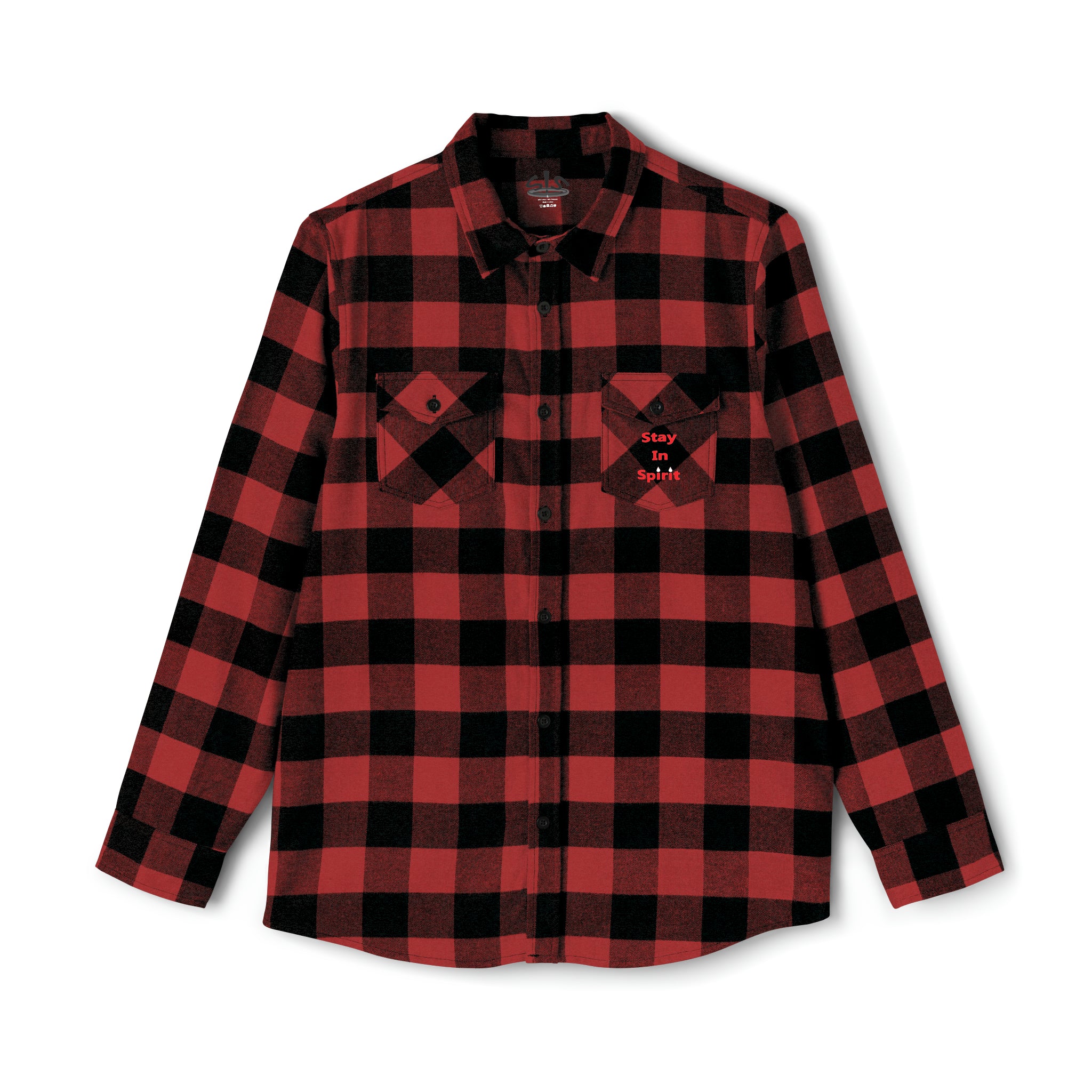 Stay In Spirit Unisex Flannel Shirt - Stay In Spirit Shop