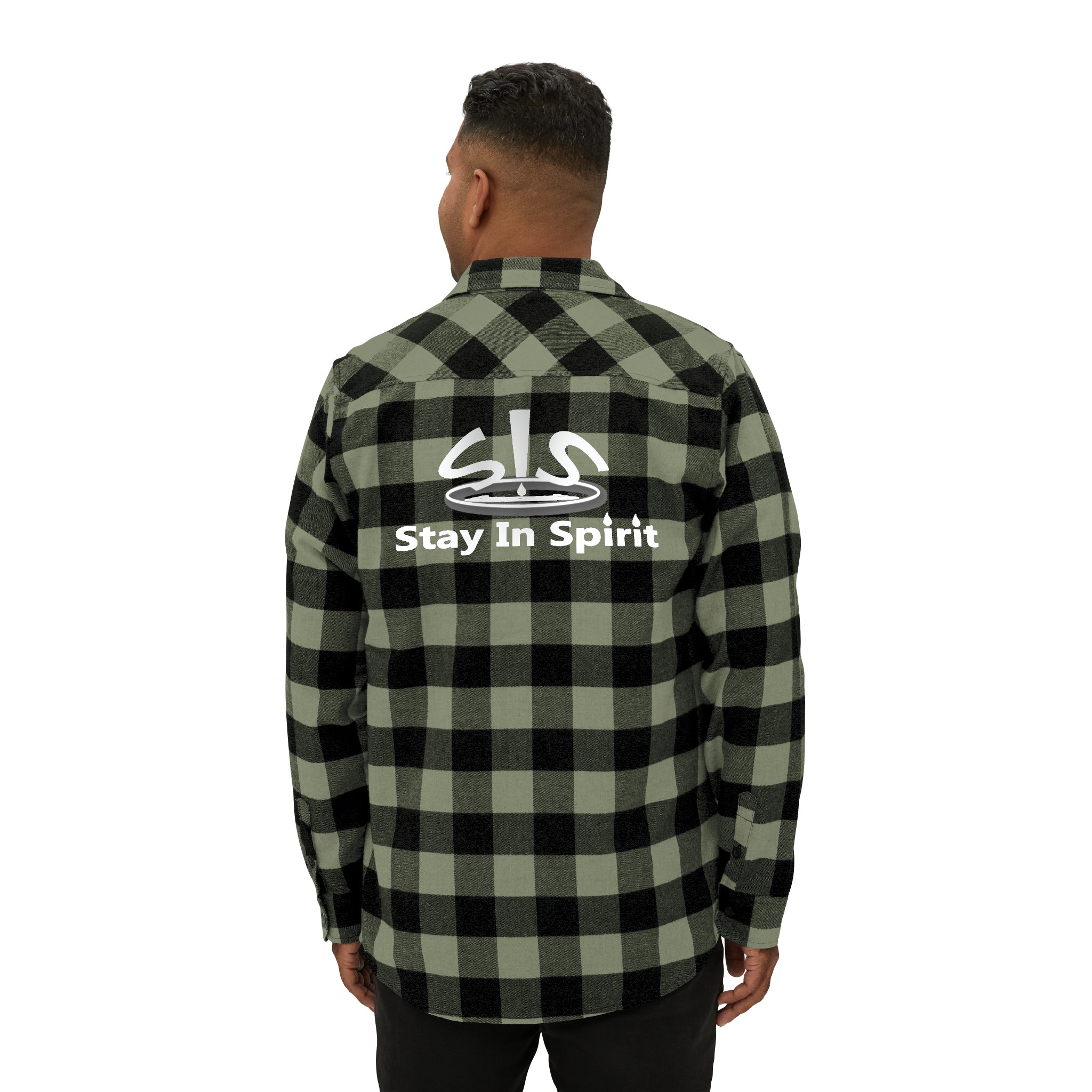 Stay In Spirit Unisex Flannel Shirt - Stay In Spirit Shop