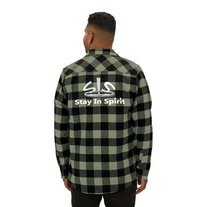 Stay In Spirit Unisex Flannel Shirt - Stay In Spirit Shop