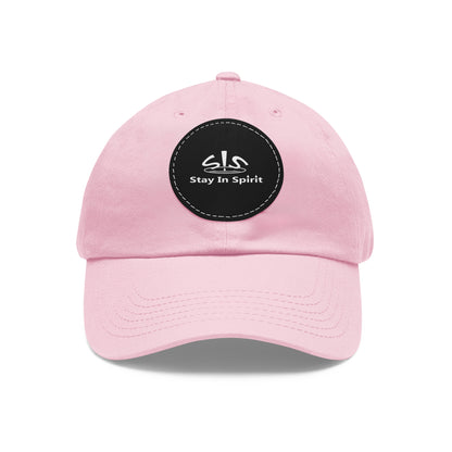 Stay In Spirit Dad Hat with Leather Round Patch