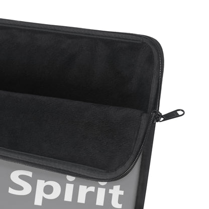Gray Stay In Spirit Laptop Sleeve - Stay In Spirit Shop