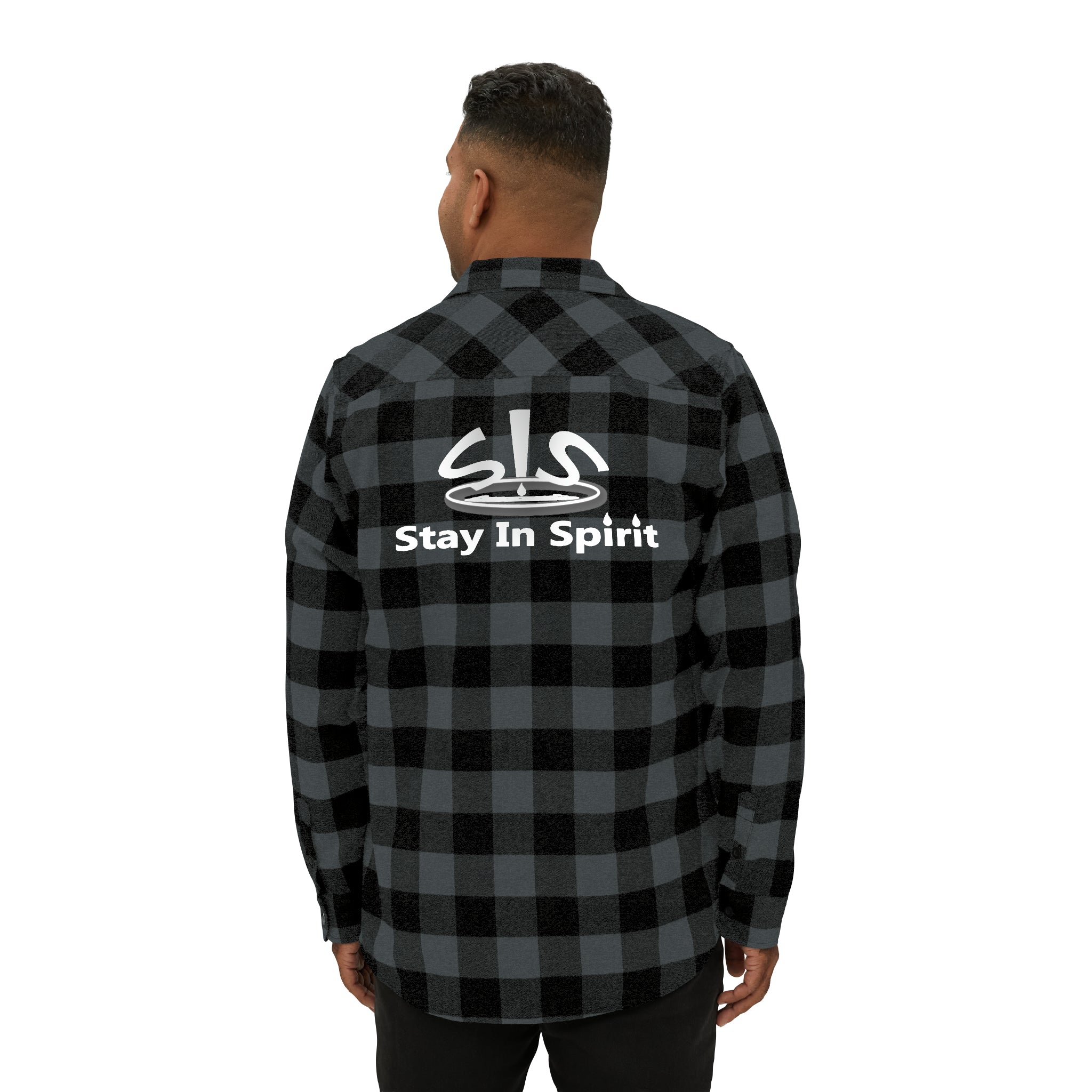 Stay In Spirit Unisex Flannel Shirt - Stay In Spirit Shop