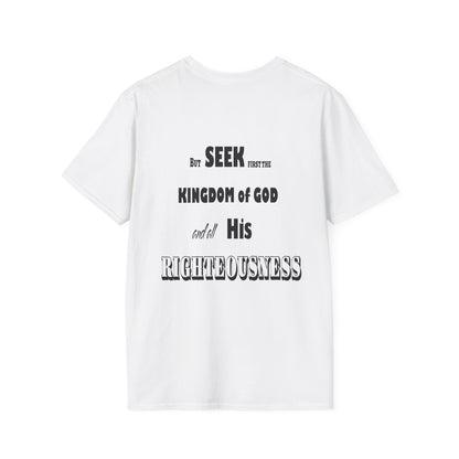 Seek First Unisex Softstyle T-Shirt - Stay In Spirit Shop
