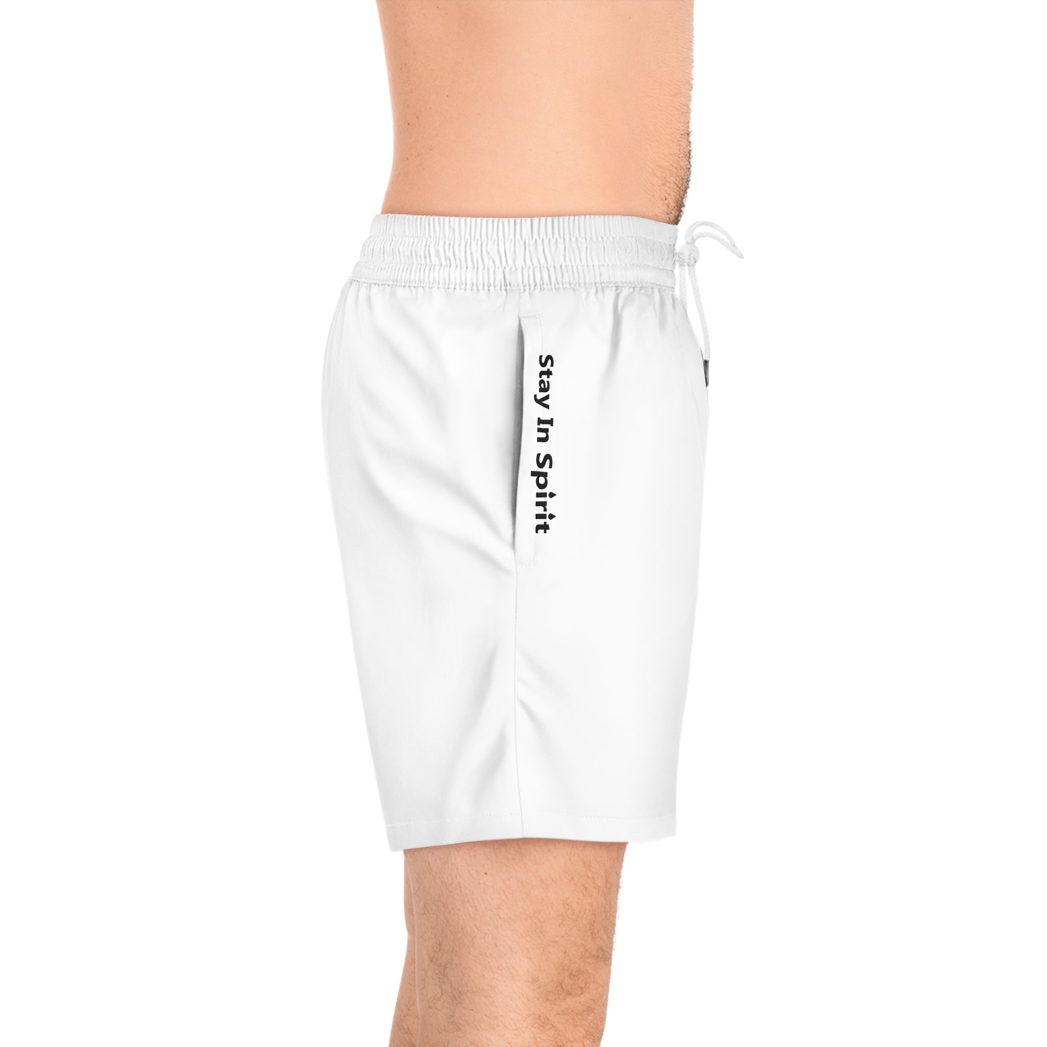 Stay In Spirit/ Fostered by the Father Men's Mid-Length Swim Shorts - Stay In Spirit Shop