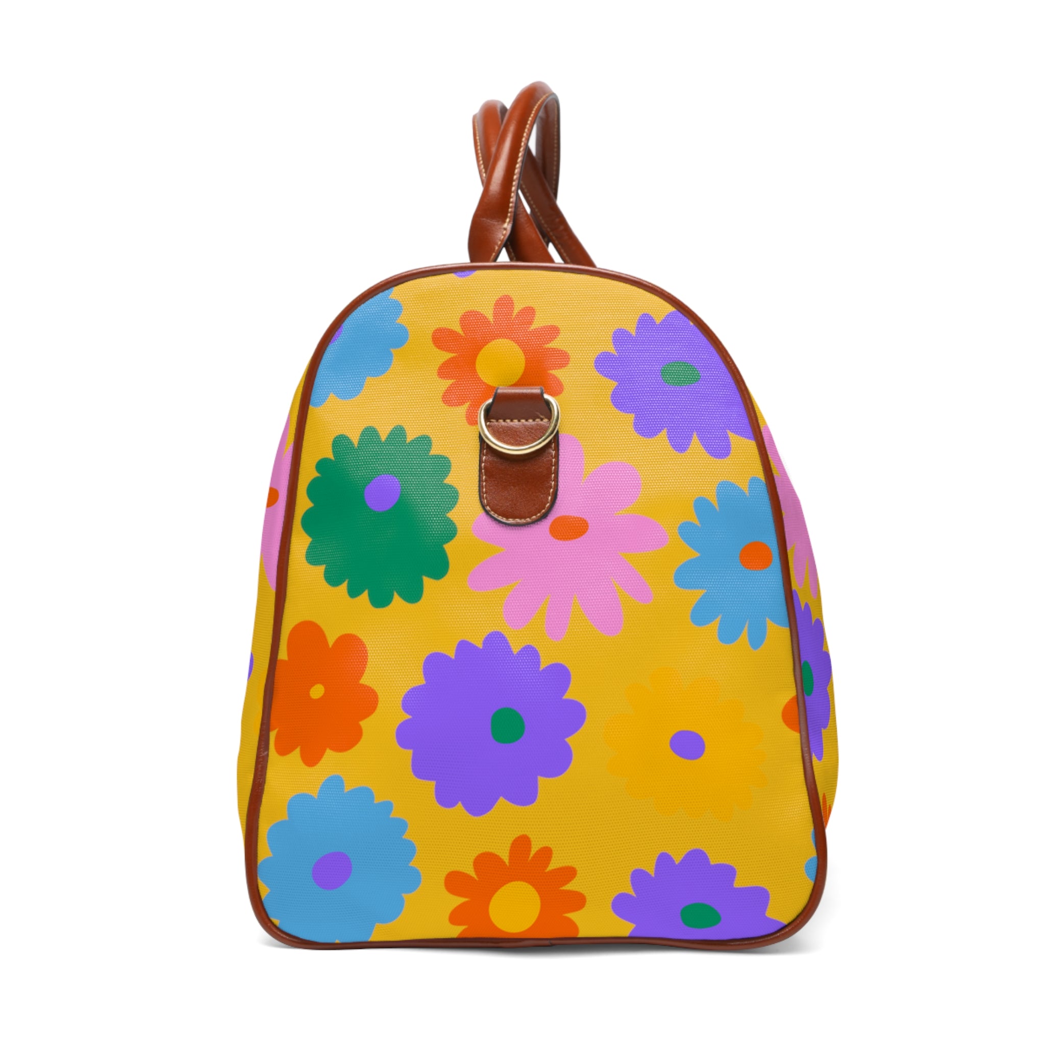 Stay In Spirit Yellow Flower Waterproof Travel Bag (Luxury) - Stay In Spirit Shop