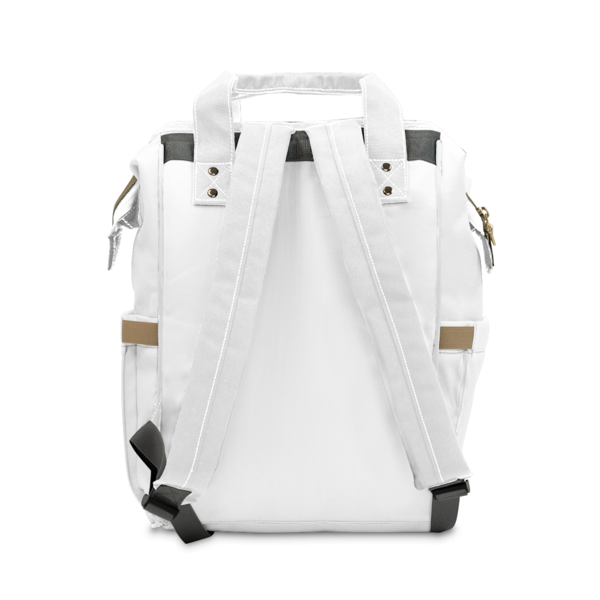 White Fostered by the Father Multifunctional Diaper Backpack - Stay In Spirit Shop