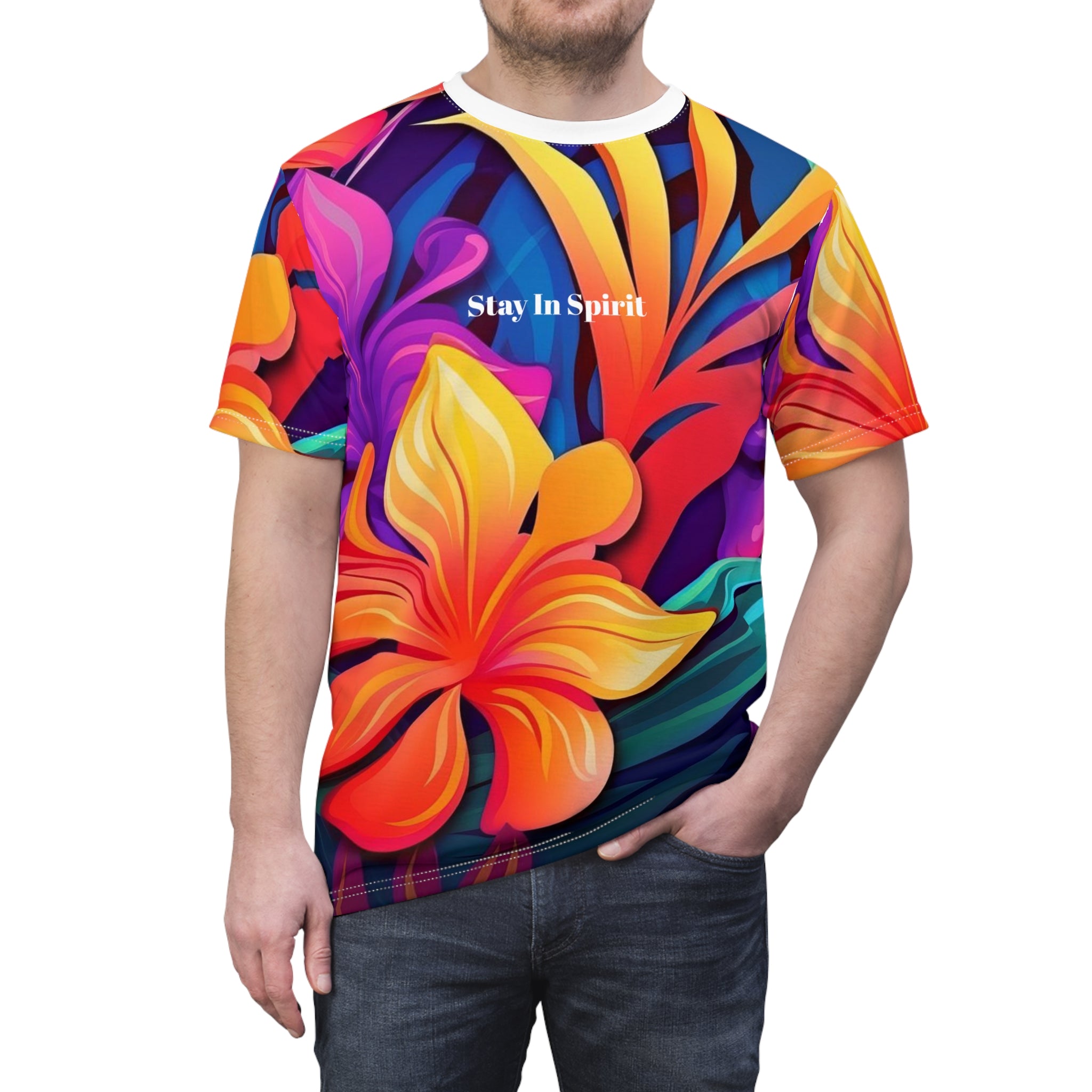 Stay In Spirit Tropical Unisex Tee - Stay In Spirit Shop