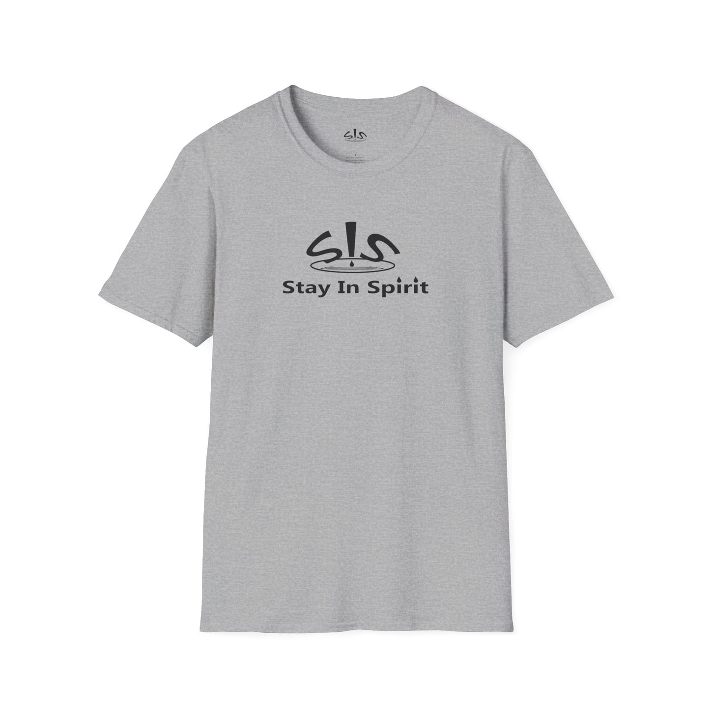 Stay In Spirit Logo (Black) Unisex Softstyle T-Shirt