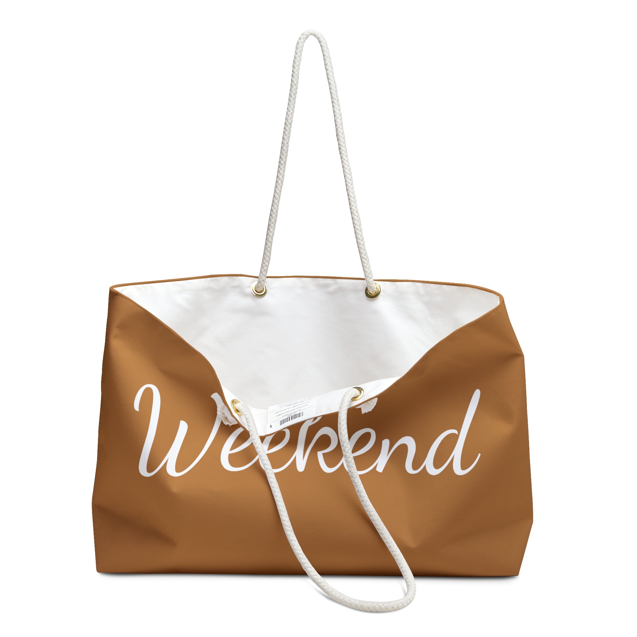 Caramel Brown Stay In Spirit Weekend Bag - Stay In Spirit Shop