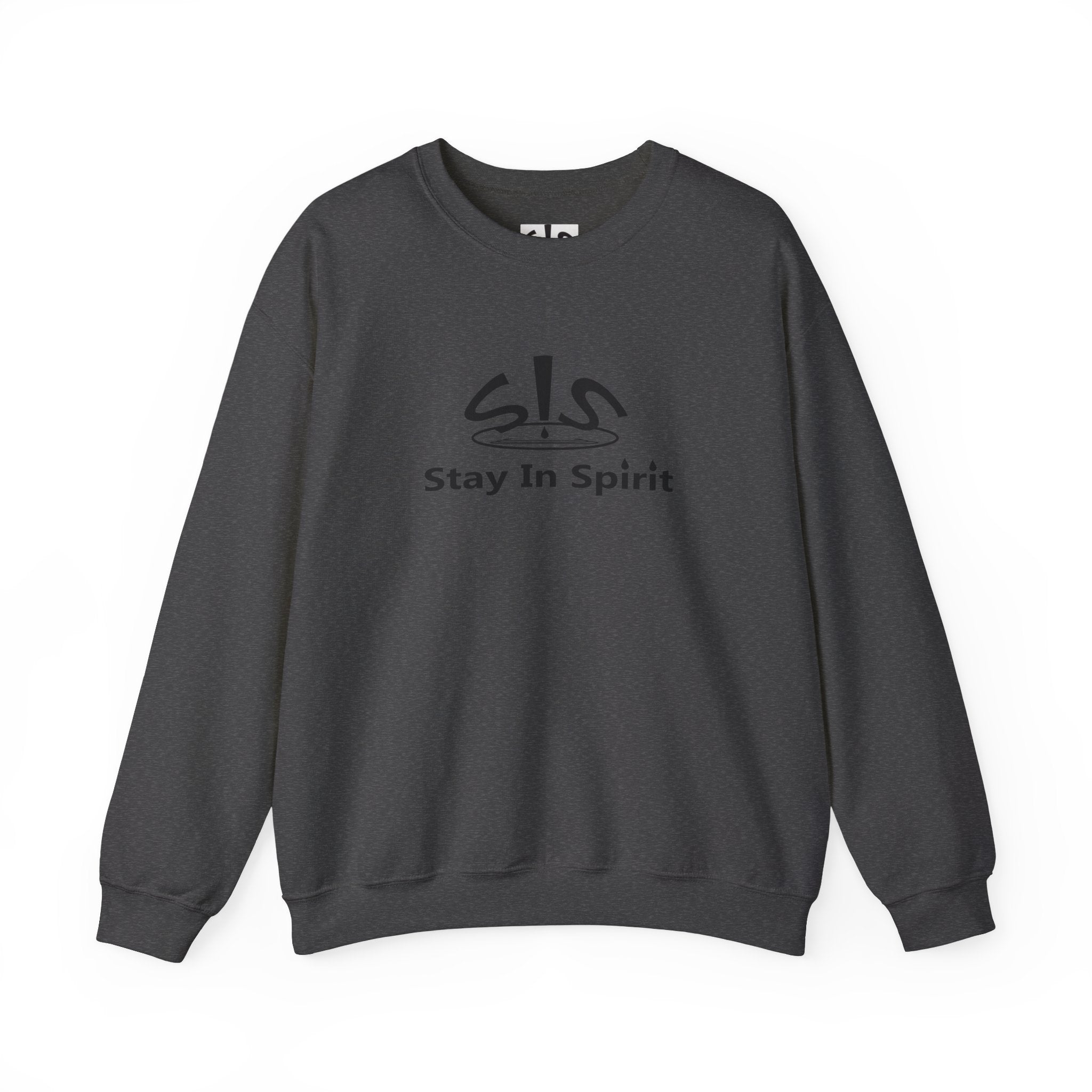 Stay In Spirit Logo (Black) Unisex Heavy Blend™ Crewneck Sweatshirt - Stay In Spirit Shop