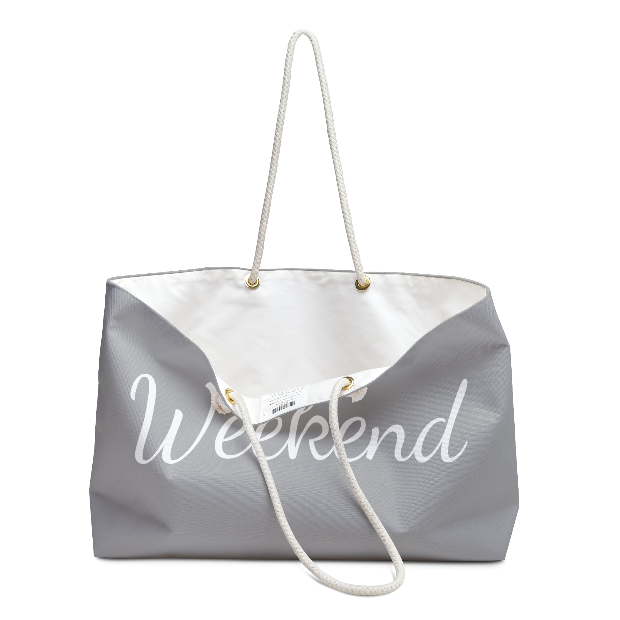 Light Gray Stay In Spirit Weekend Bag - Stay In Spirit Shop