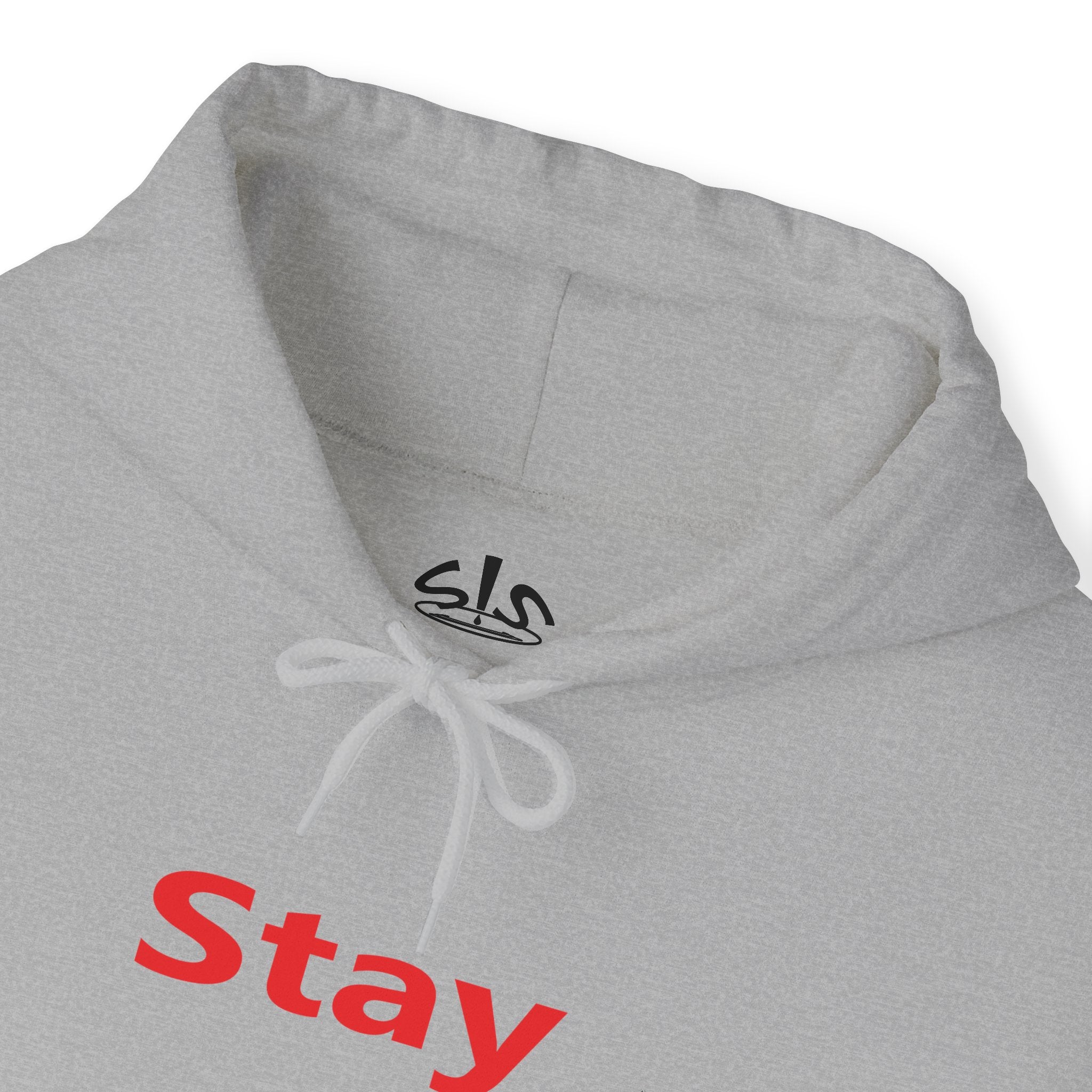 Stay In Spirit Red Lettered Unisex Heavy Blend™ Hooded Sweatshirt