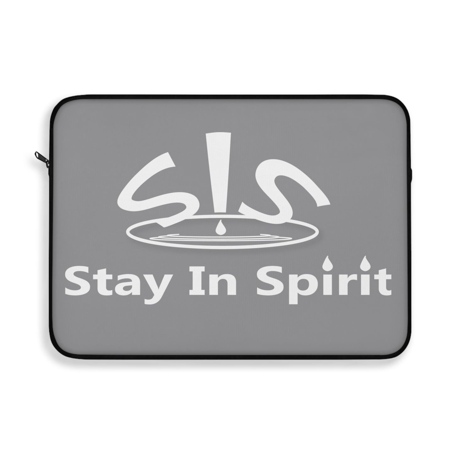 Gray Stay In Spirit Laptop Sleeve - Stay In Spirit Shop