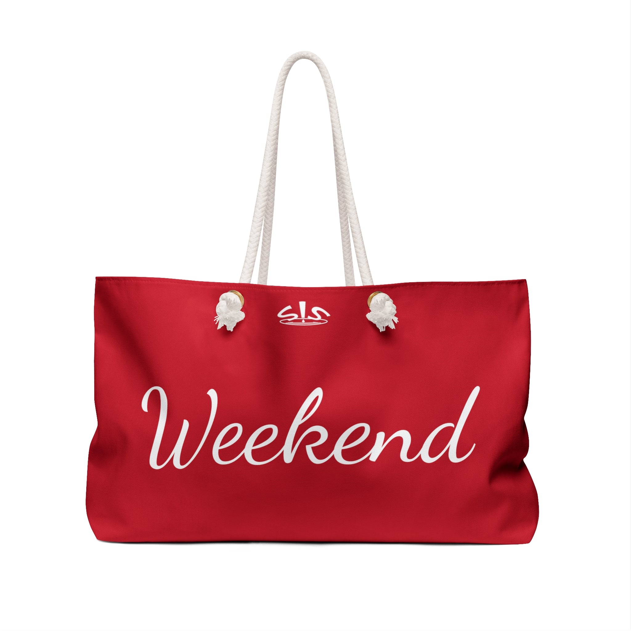 Dark Red Stay In Spirit Weekend Bag - Stay In Spirit Shop