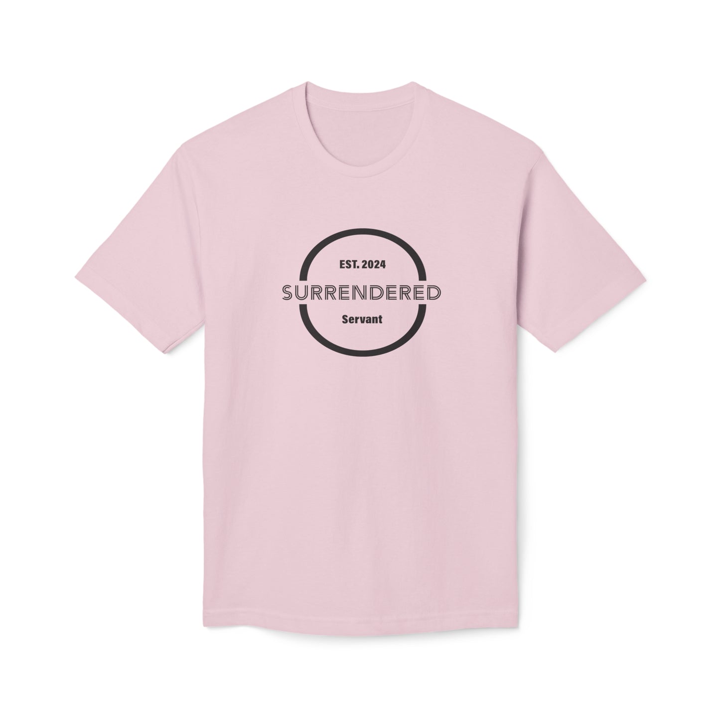 Surrendered Servant Unisex Midweight T-shirt - Stay In Spirit Shop