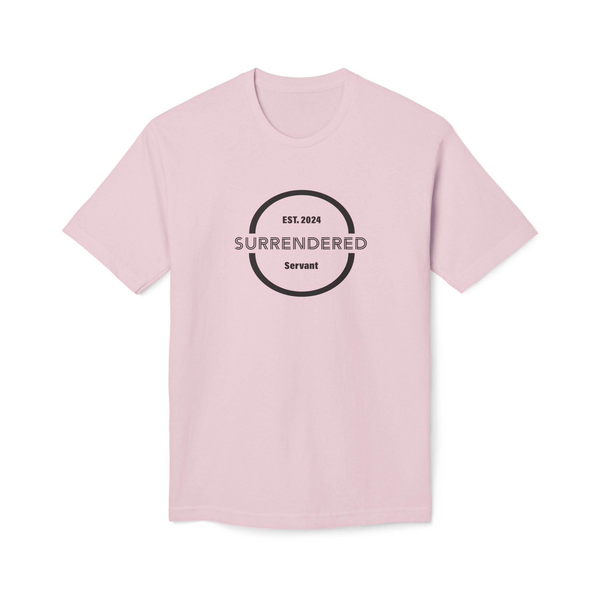 Surrendered Servant Unisex Midweight T-shirt - Stay In Spirit Shop