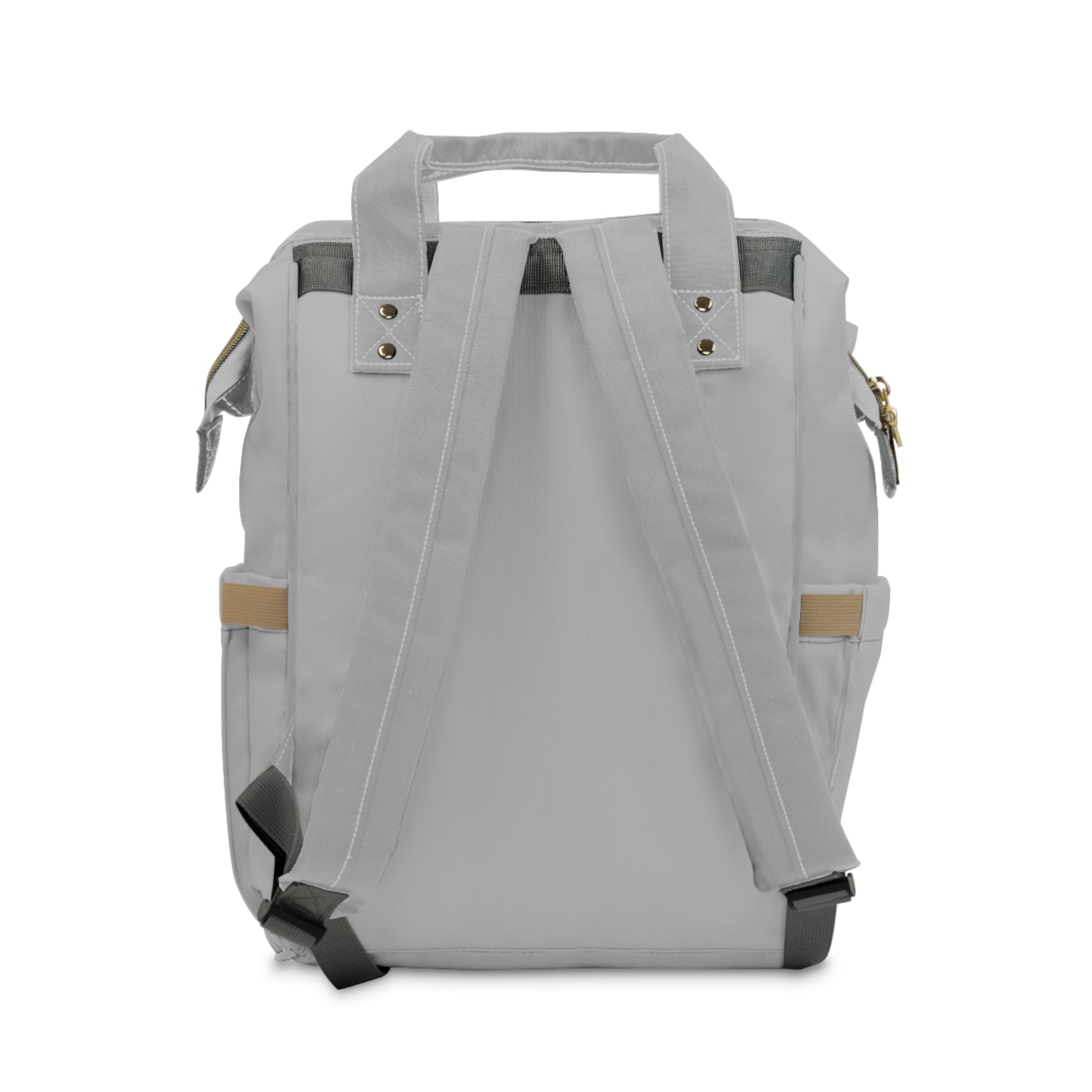 Gray Stay In Spirit Multifunctional Diaper Backpack - Stay In Spirit Shop