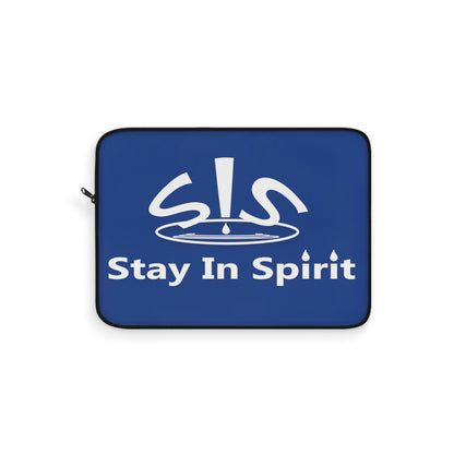 Blue Stay In Spirit Laptop Sleeve - Stay In Spirit Shop
