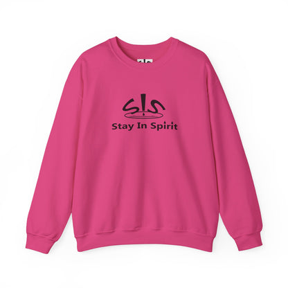 Stay In Spirit Logo (Black) Unisex Heavy Blend™ Crewneck Sweatshirt - Stay In Spirit Shop