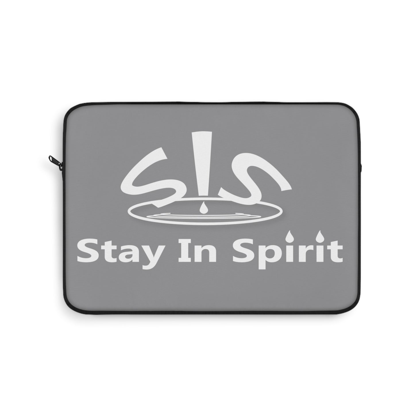 Gray Stay In Spirit Laptop Sleeve - Stay In Spirit Shop