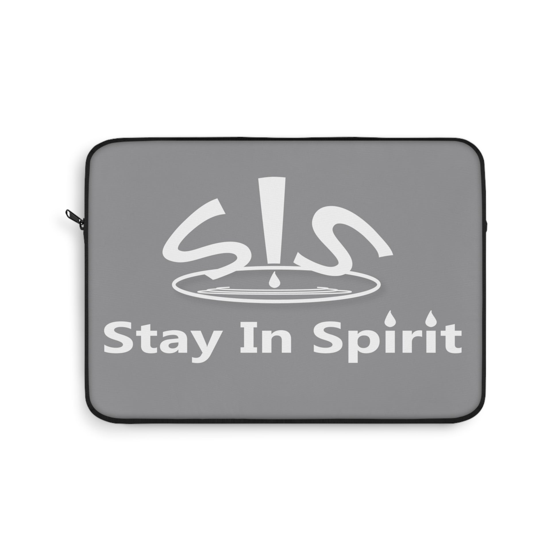 Gray Stay In Spirit Laptop Sleeve - Stay In Spirit Shop