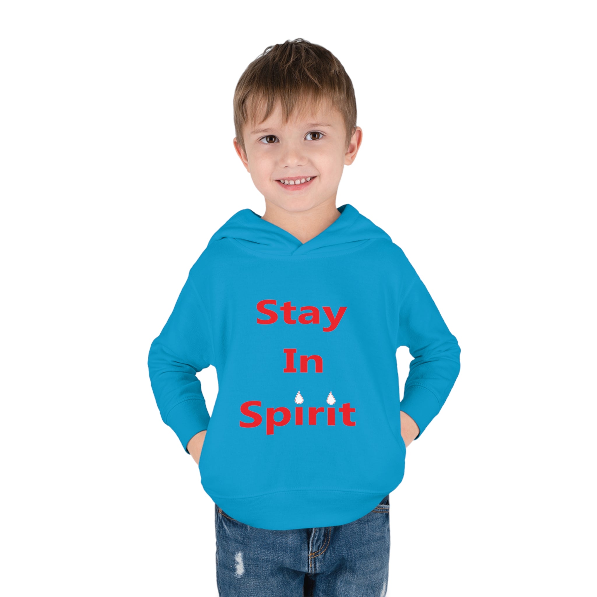 Stay In Spirit Toddler Pullover Fleece Hoodie - Stay In Spirit Shop