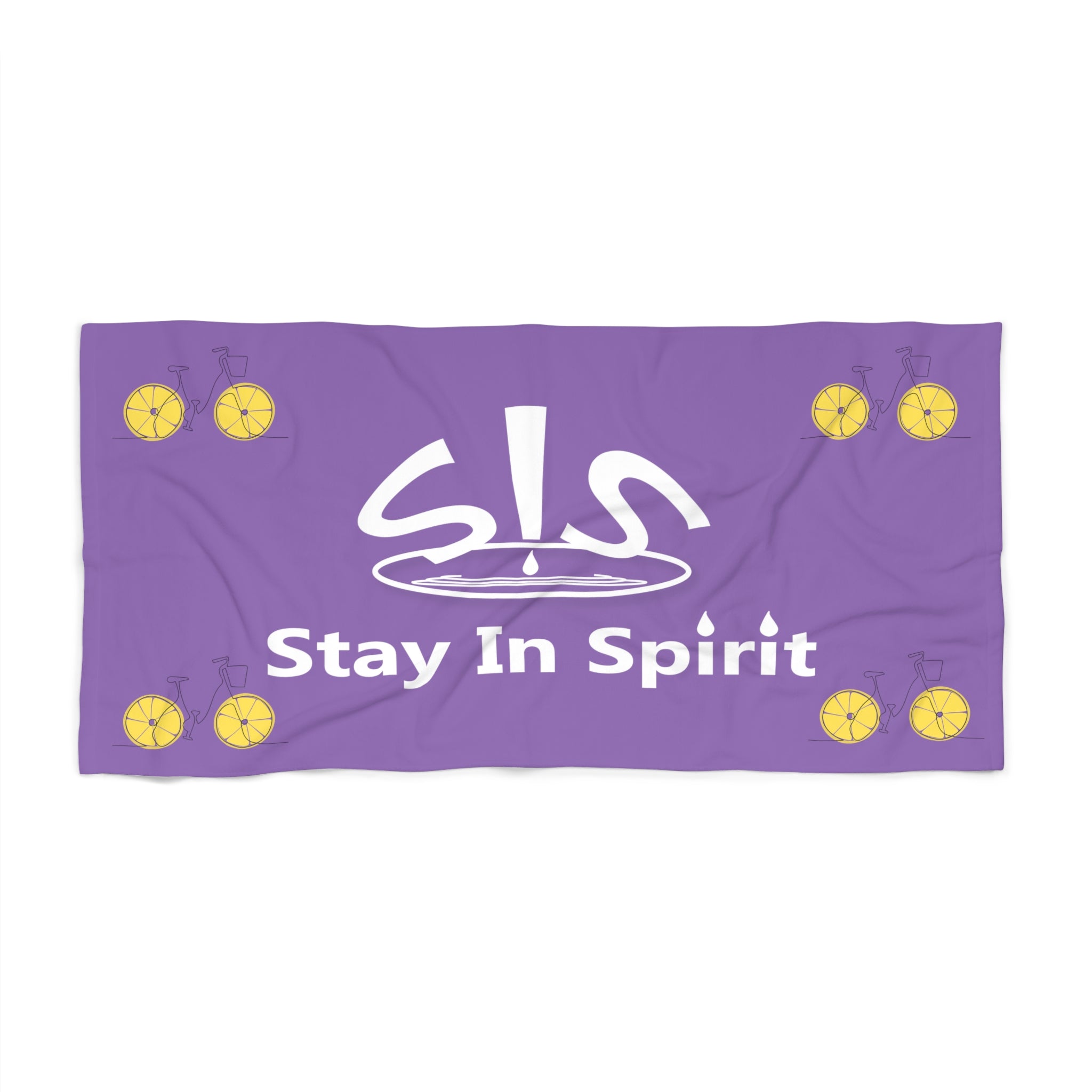 Light Purple Stay In Spirit Beach Towel - Stay In Spirit Shop