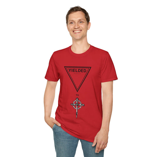 Yielded To... Unisex Softstyle T-Shirt - Stay In Spirit Shop