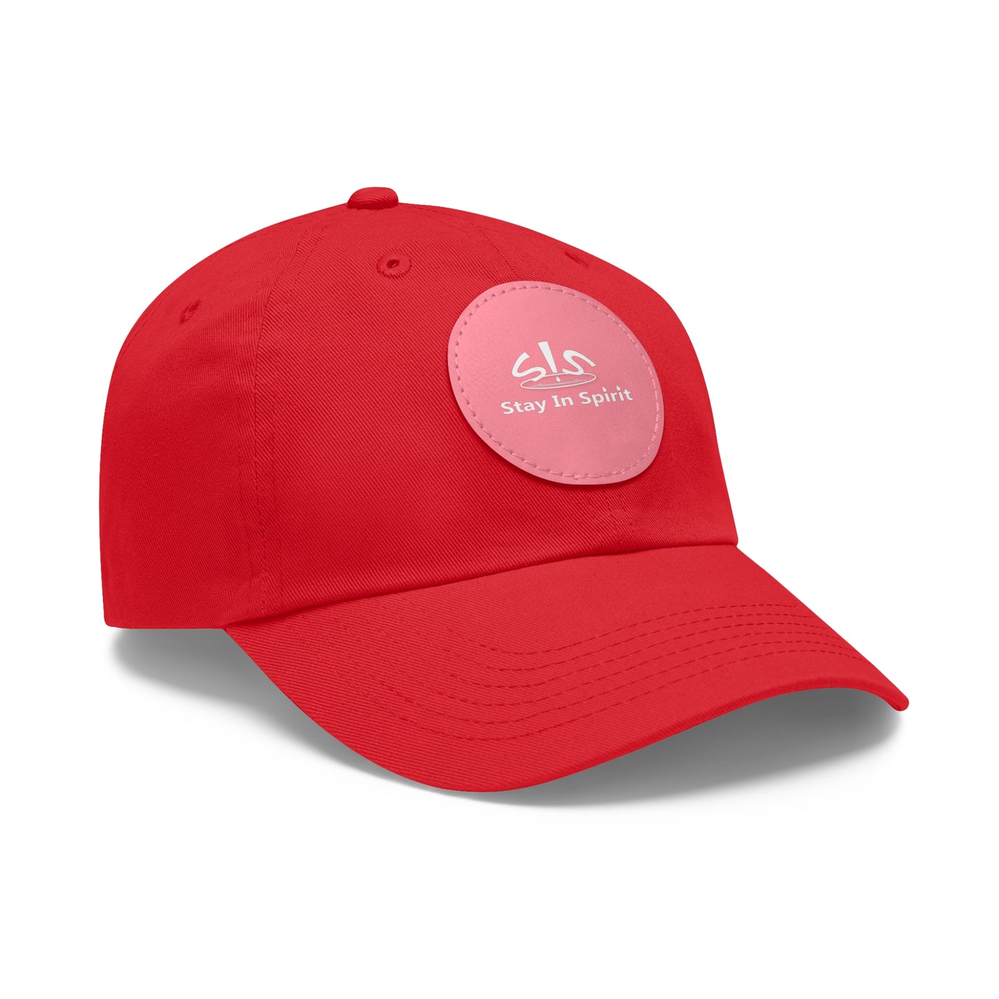 Stay In Spirit Dad Hat with Leather Round Patch