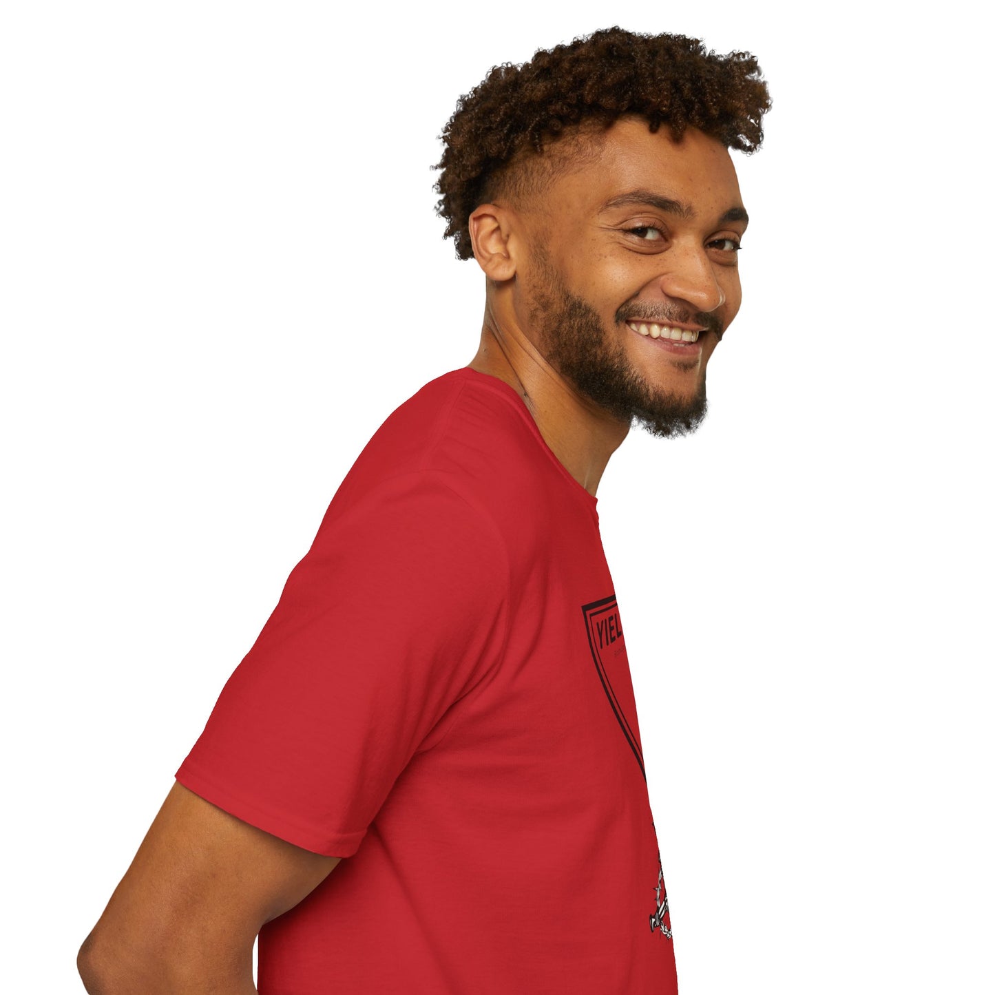 Yielded To... Unisex Softstyle T-Shirt - Stay In Spirit Shop
